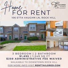 Building Photo - Townhome in Old Town Rock Hill | 3 Bed | 2 Bath | $1,695