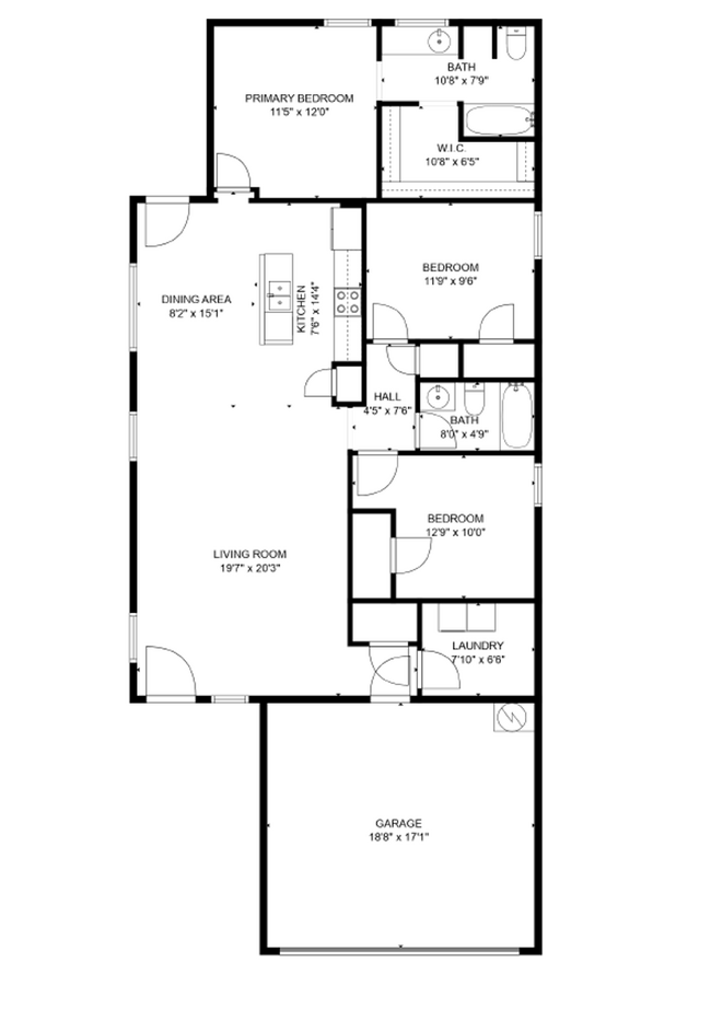 Building Photo - 3 bed, 2 bath Open Floor Plan