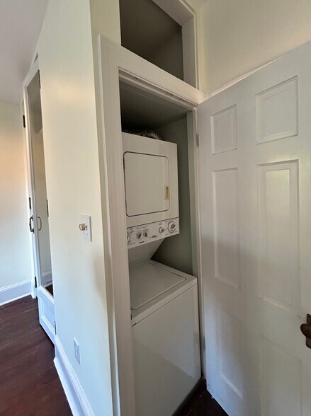 Laundry unit in hall - 301 M St NW