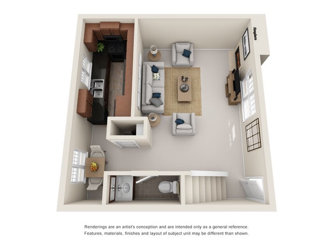 Floorplan - Palm Villa Townhome