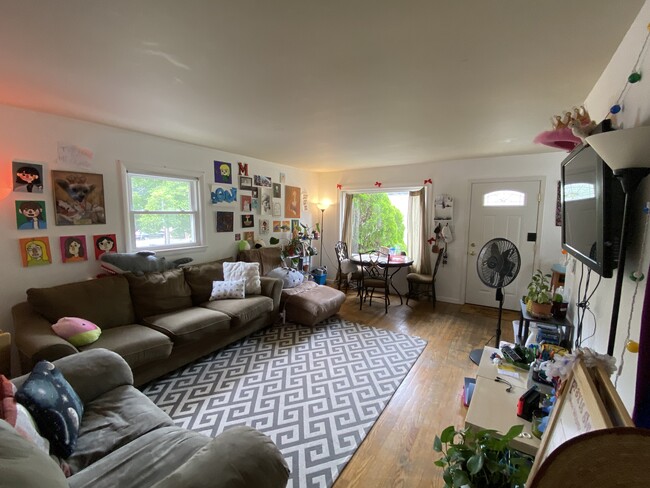 Upstairs living area (view looking at front door) - 8711 36th Ave