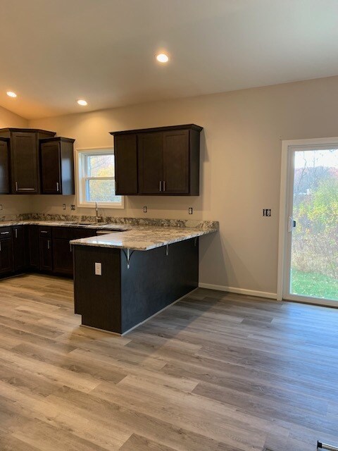 Kitchen & Slider - 100 Covington Cove