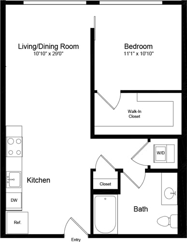 Floorplan - Potrero 1010