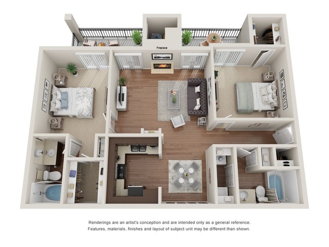 3D Layout - Retreat at Westchase