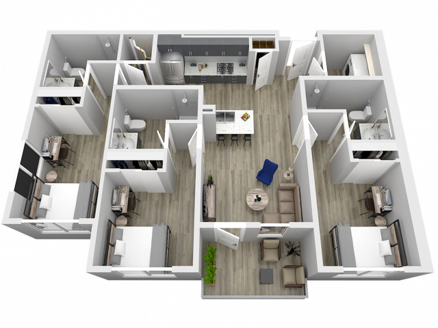 3D image of Floor Plan - 320 West Mag