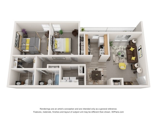 Floorplan - Bradford Gwinnett Apartments