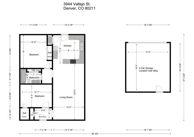 Building Photo - $0 DEPOSIT OPTION. CHARMING BUNGALOW WITH MODERN UPGRADES AND PRIME DENVER LOCATION!