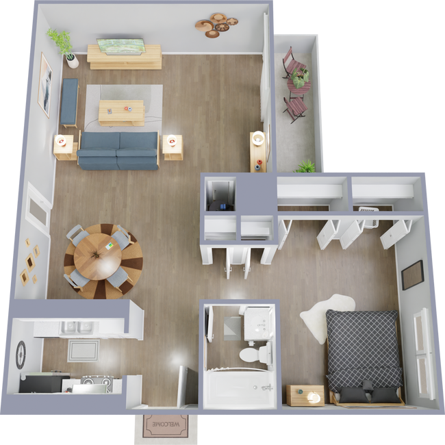 Floorplan - Ayla at Castle Hills