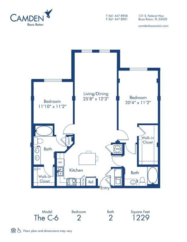 Floorplan - Camden Boca Raton