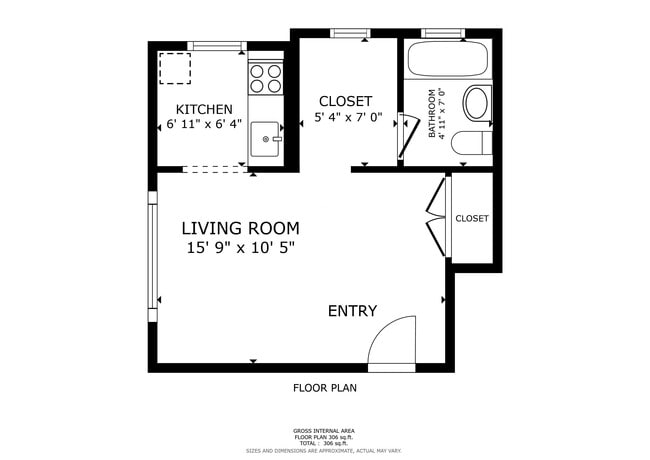 Floorplan - Evelyn Apartments
