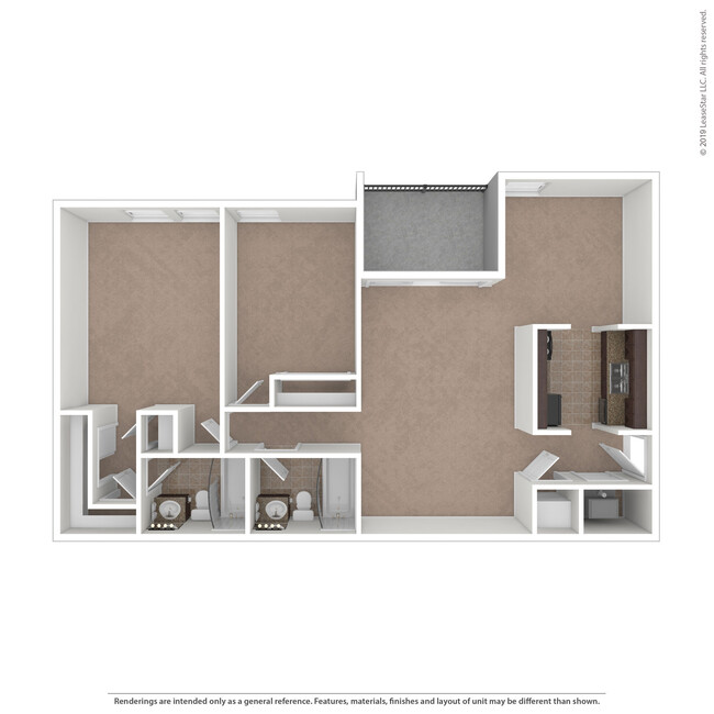 Floorplan - The Habitat Apartments