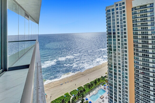 Ocean Views from expansive wraparound balcony - 18975 Collins Ave