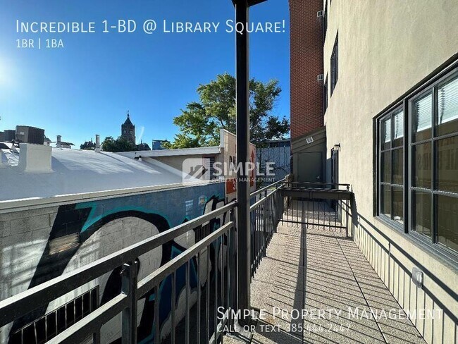 Building Photo - Incredible 1-BD @ Library Square!
