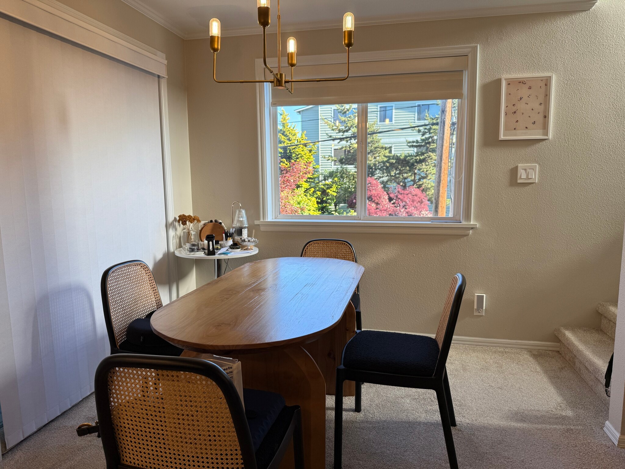 A balcony to the left of living room area - 728 N 94th St