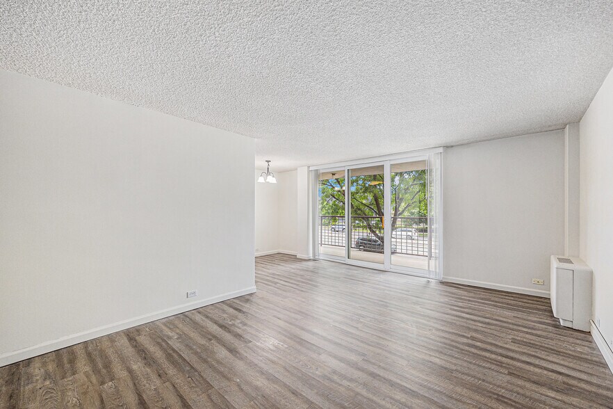 Balcony Doors from Living Room - 2225 Buchtel Blvd