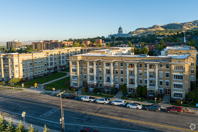 Aerial Photo - The Hillcrest Apartments