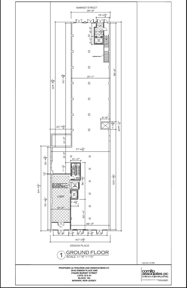 Floor Plan groundfloor - The Madison at Rock Plaza Lofts