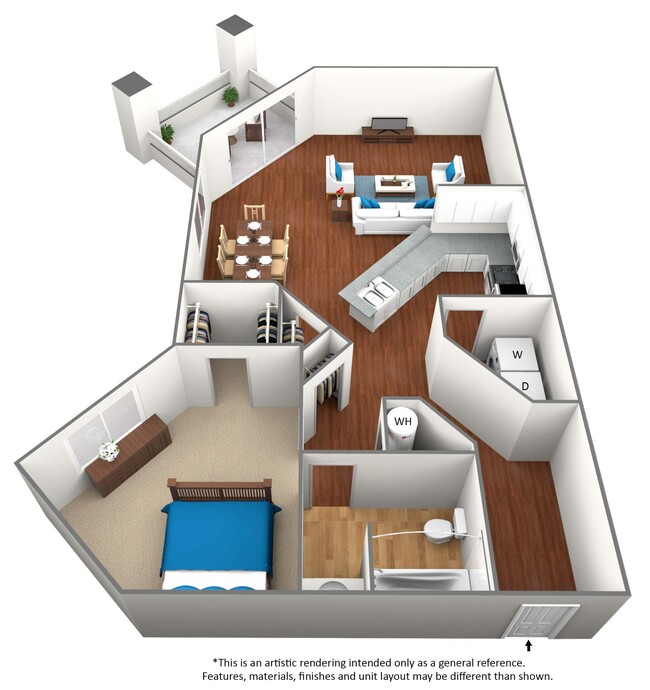 Floorplan - University Ridge Apartments