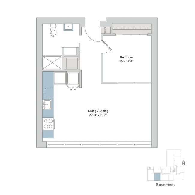 Floorplan - Interstate Flats