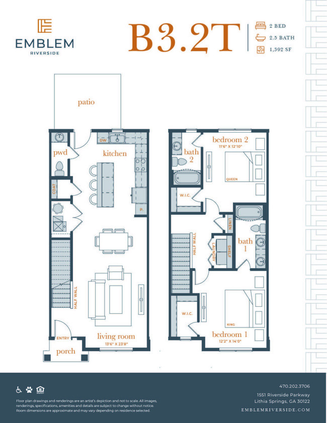 Floorplan - Emblem Riverside