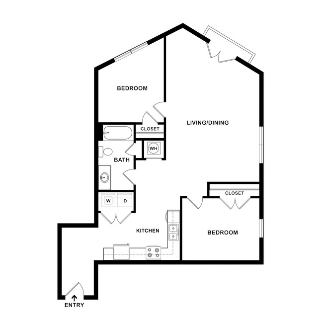 Floorplan - Carpenter Flats