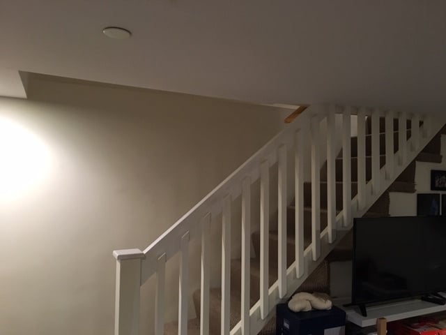 Lower level staircase - 29 Charlesbank Rd