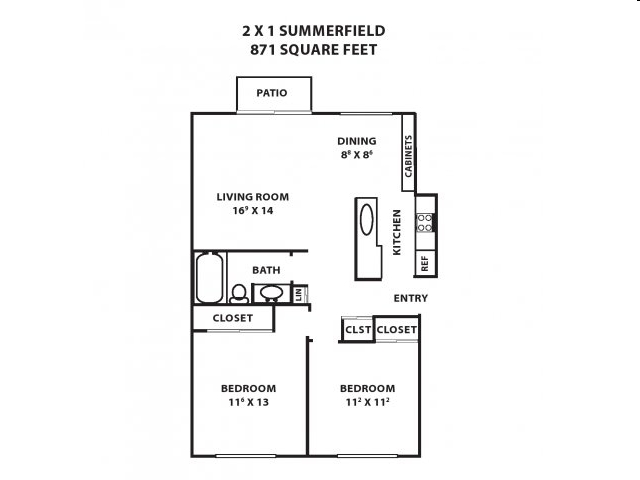 2x1 Summerfield - Summerfield