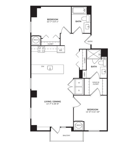 Floorplan - Windsor 3000 Huron