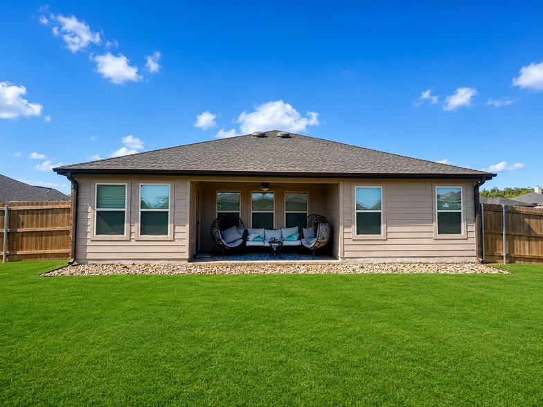 Patio and Backyard - 3701 Cotton Patch Dr