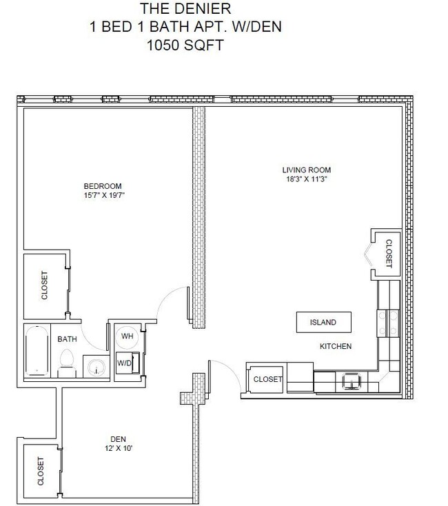 Floorplan - O'Donnell Apartments