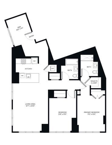 Floorplan - Third at Bankside