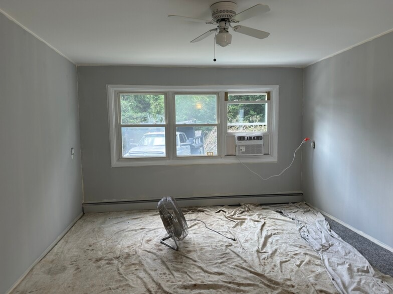 Freshly Painted Living Room - 234 Crombie St