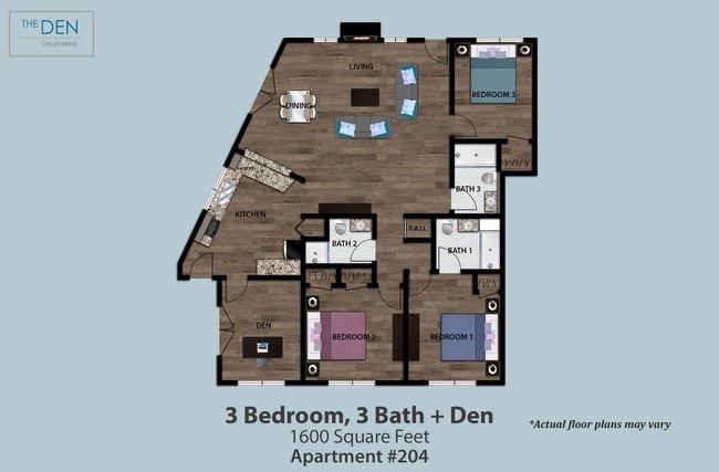 Floorplan - The Den On Levering