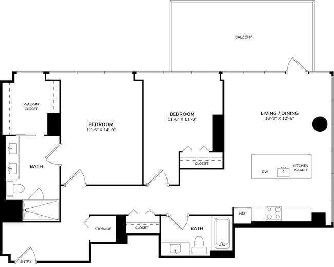 Floorplan - 640 North Wells