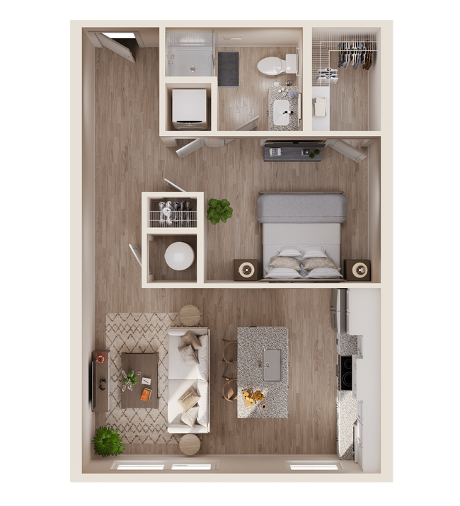Floorplan - The Easley at UC