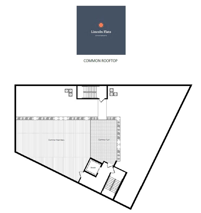 Rooftop Plan - Lincoln Flats