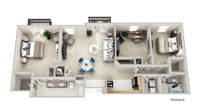 Floorplan - The Q at Maitland