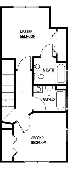 2nd floor plan - 405 S Lake Ave