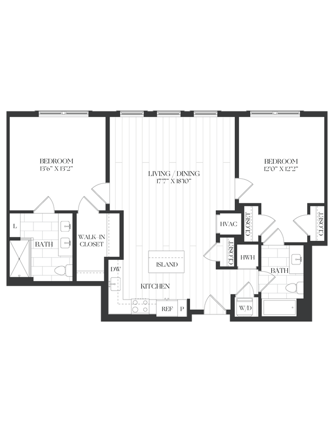 Floorplan - The Barrett at Chevy Chase Lake