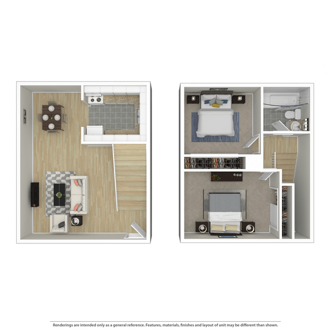 Floorplan - Oak Grove Village Apartments