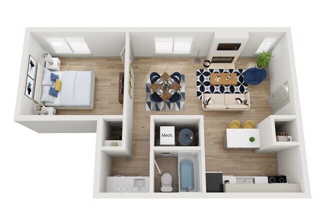 Floorplan - AVIA Lofts on Parkway