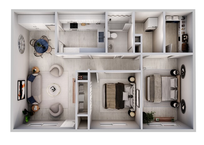 Floorplan - Ridgewood Apartment Homes