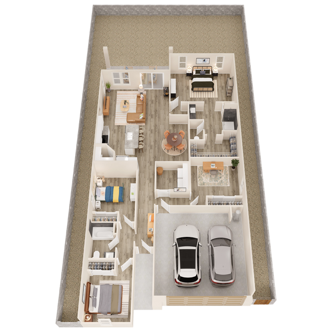 Floorplan - Broadway North at Mason Ranch