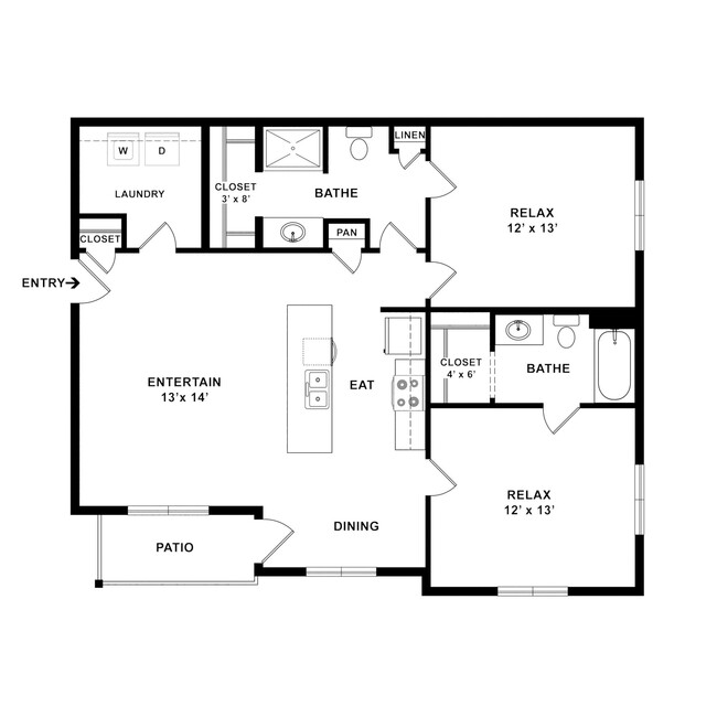 Floorplan - Cortland Dublin