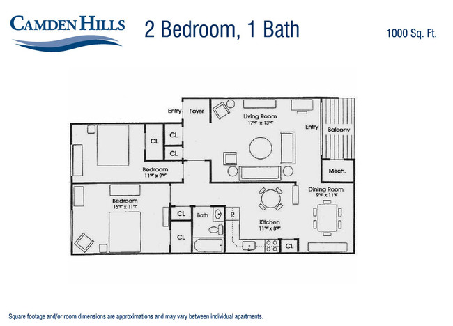 Floorplan - Camden Hills