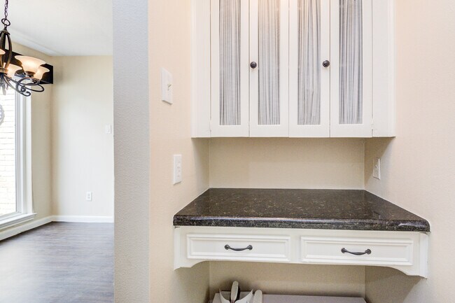 Desk next to kitchen - 3518 Covey Trail Dr
