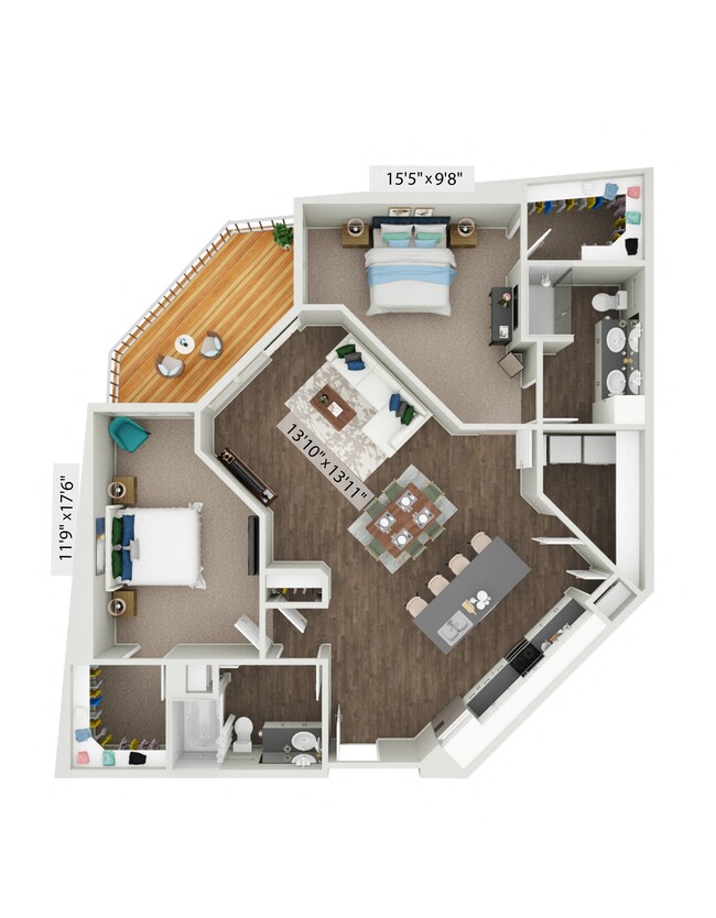 Floorplan - Grant Row Lofts