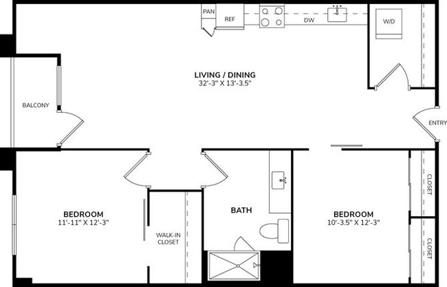 Floorplan - The Marston by Windsor