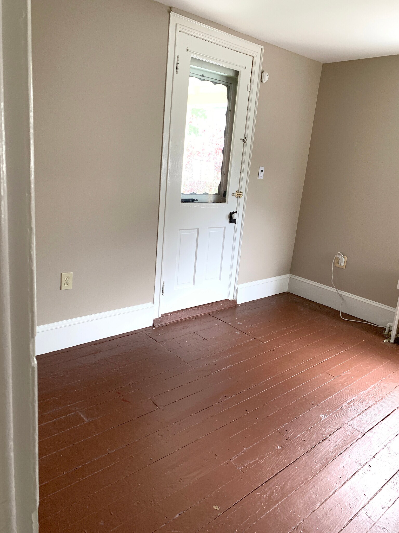 Bedroom/Office with door to private porch with roof - 7 W Afton Ave