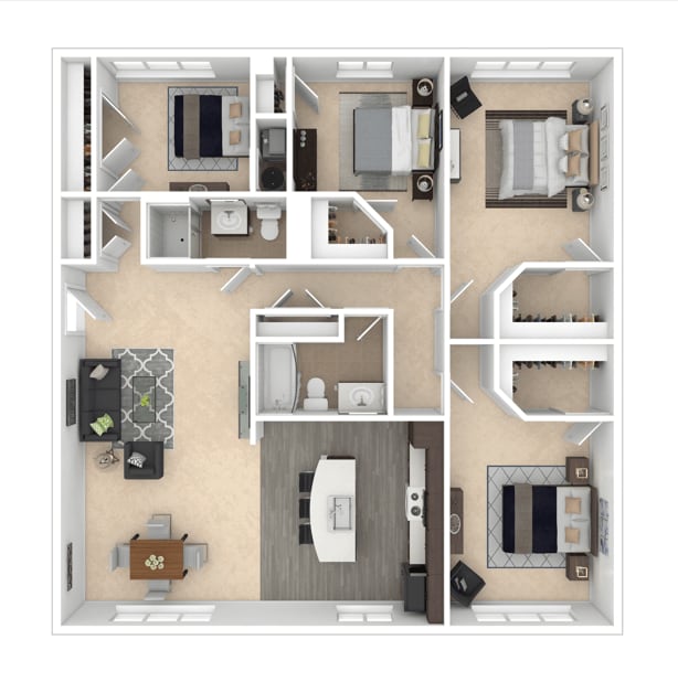 Floorplan - Midtown at Coppin Heights
